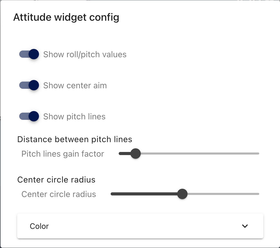 Attitude Hud Config