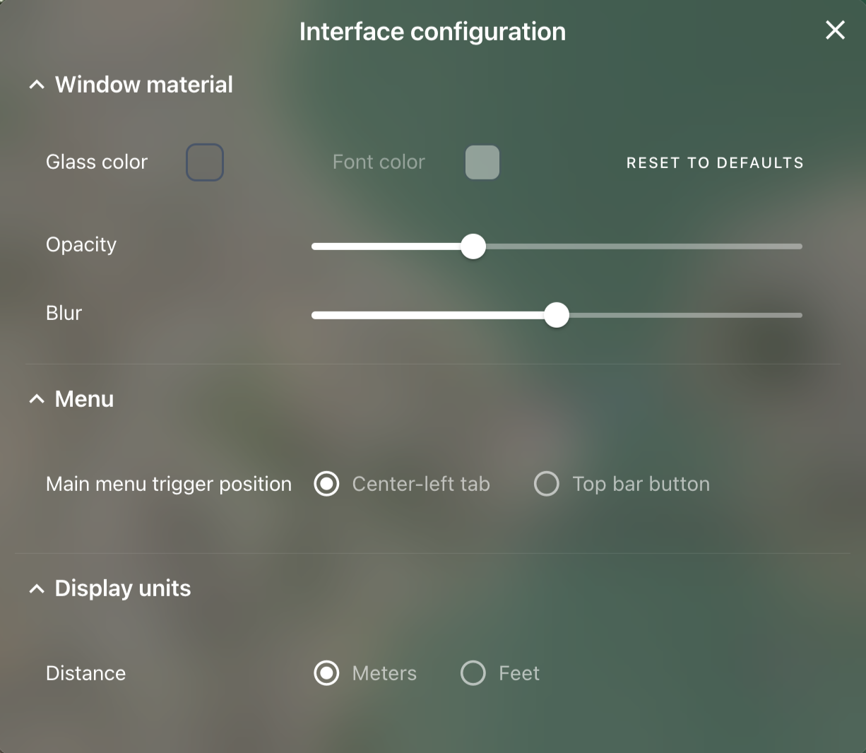 Interface Config