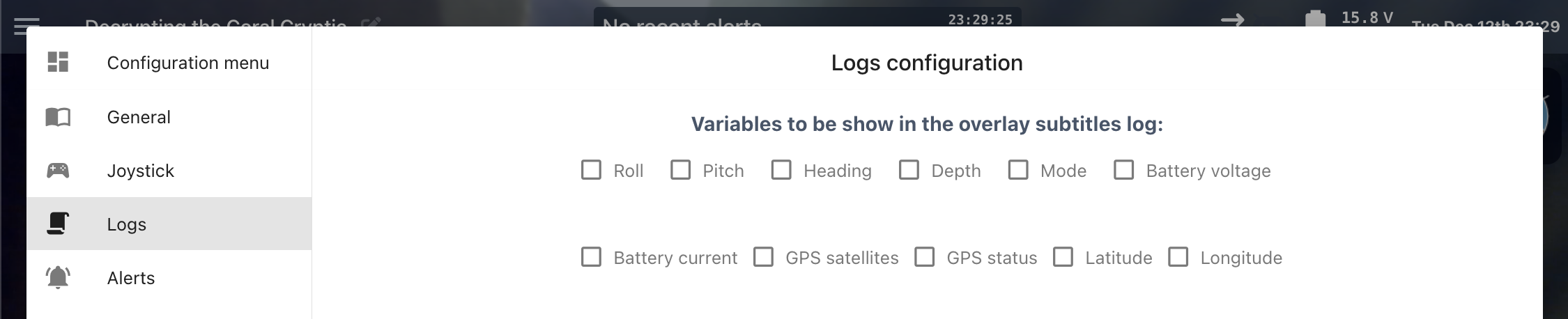 Logging Config