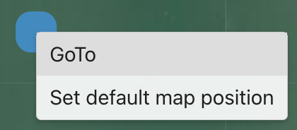 Map Click Options