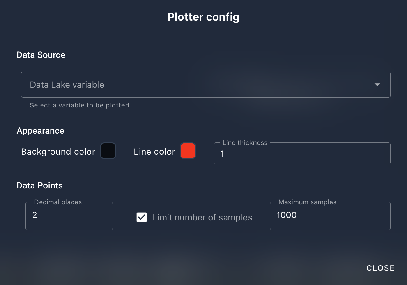 Plotter Config