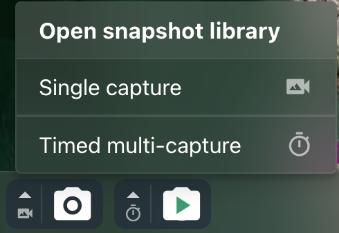 Snapshot Mini Widget