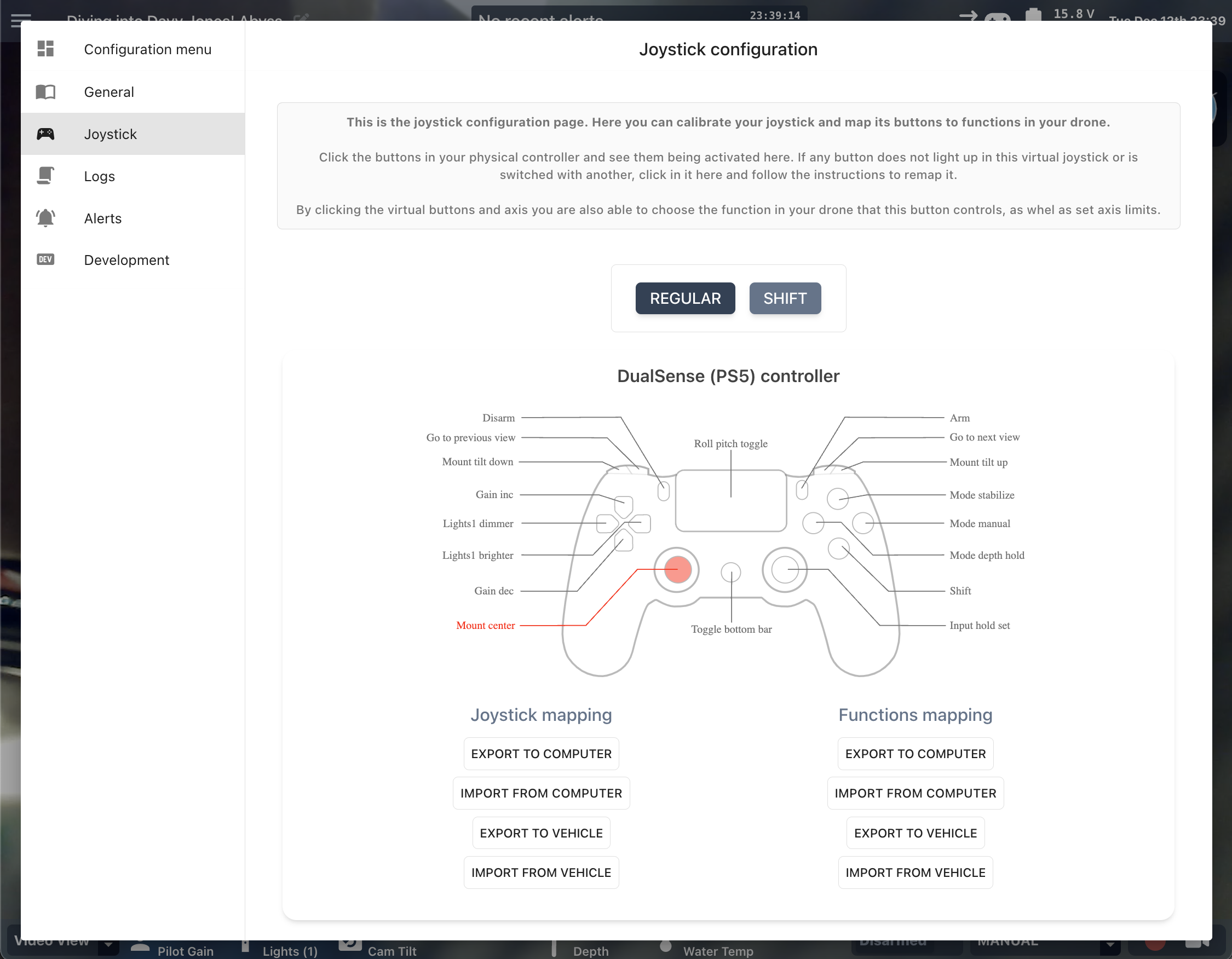 Joystick Config