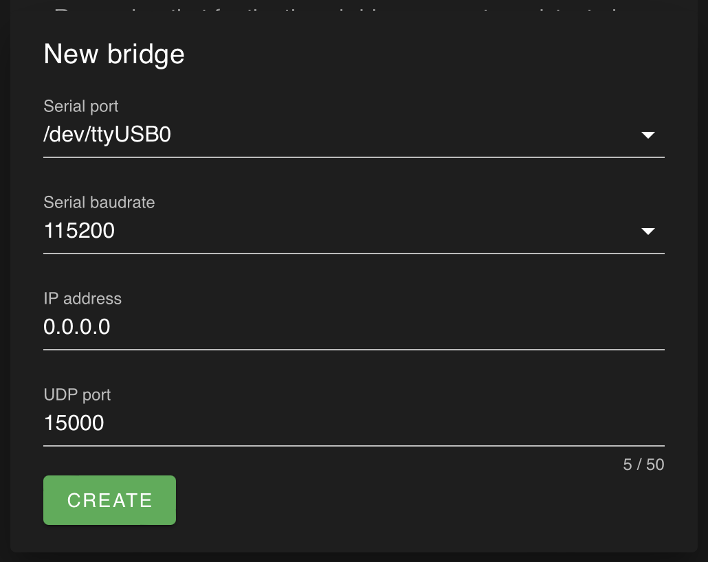 Bridges Example