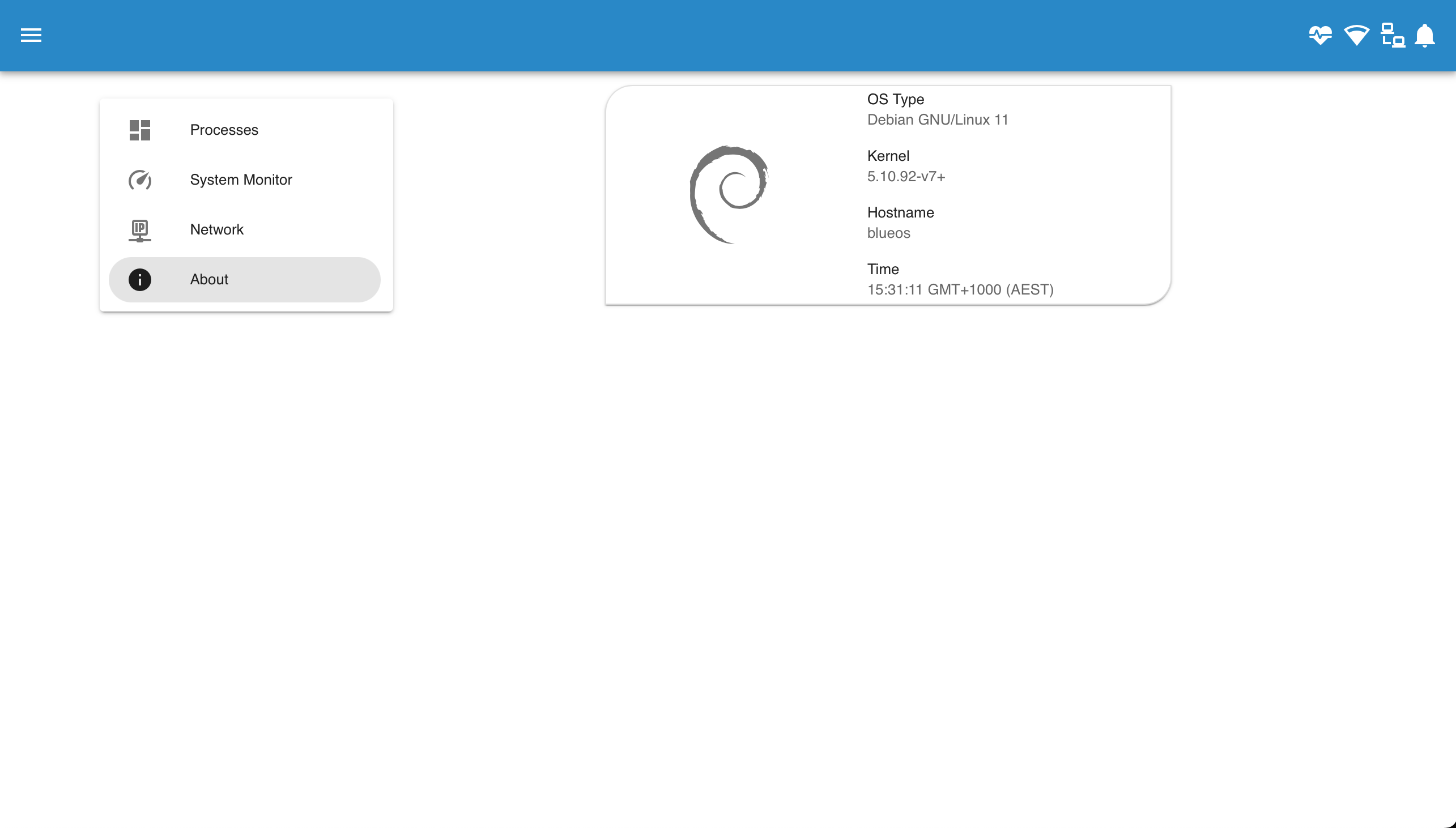 System Info About