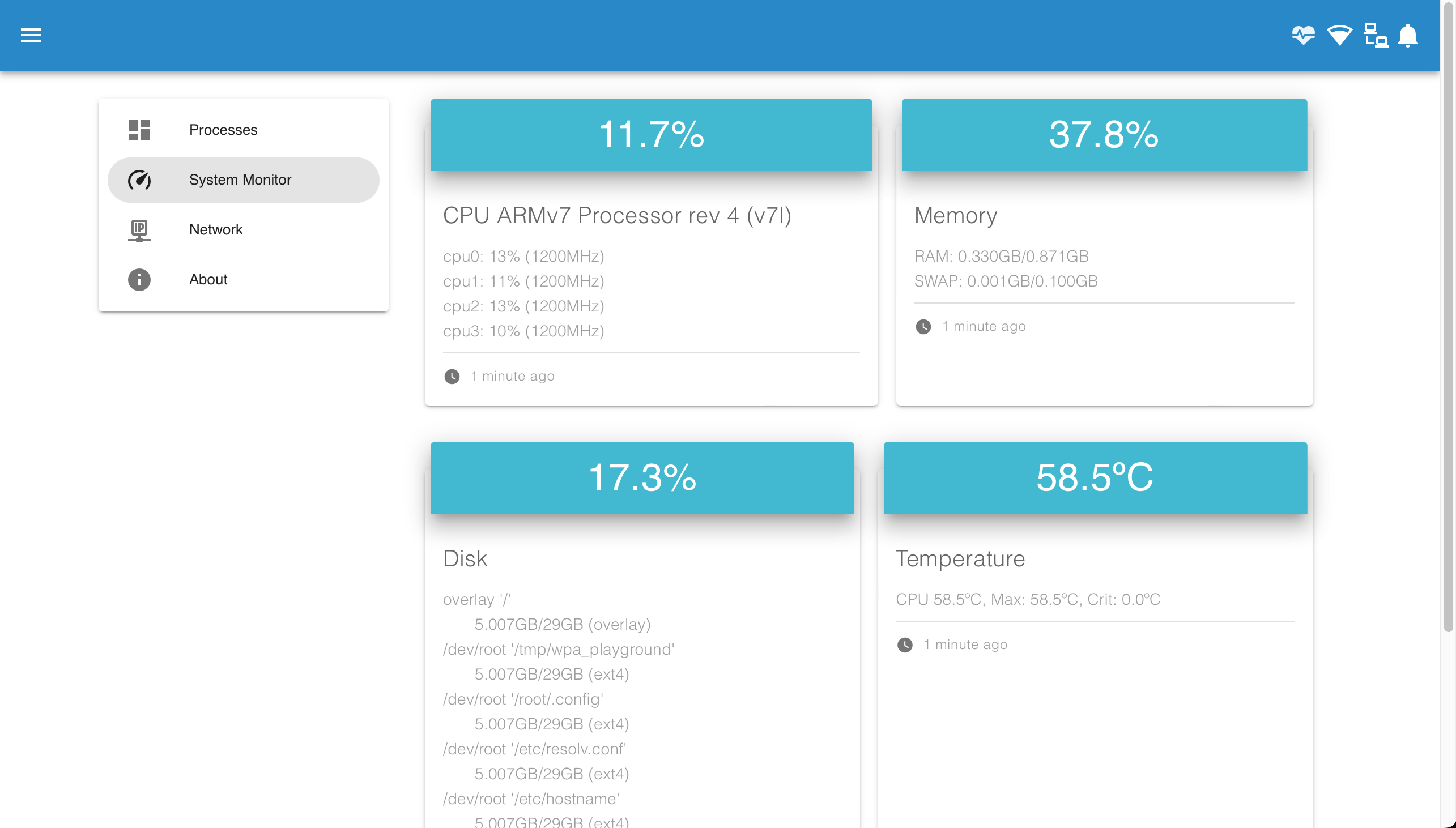 System Info Monitor