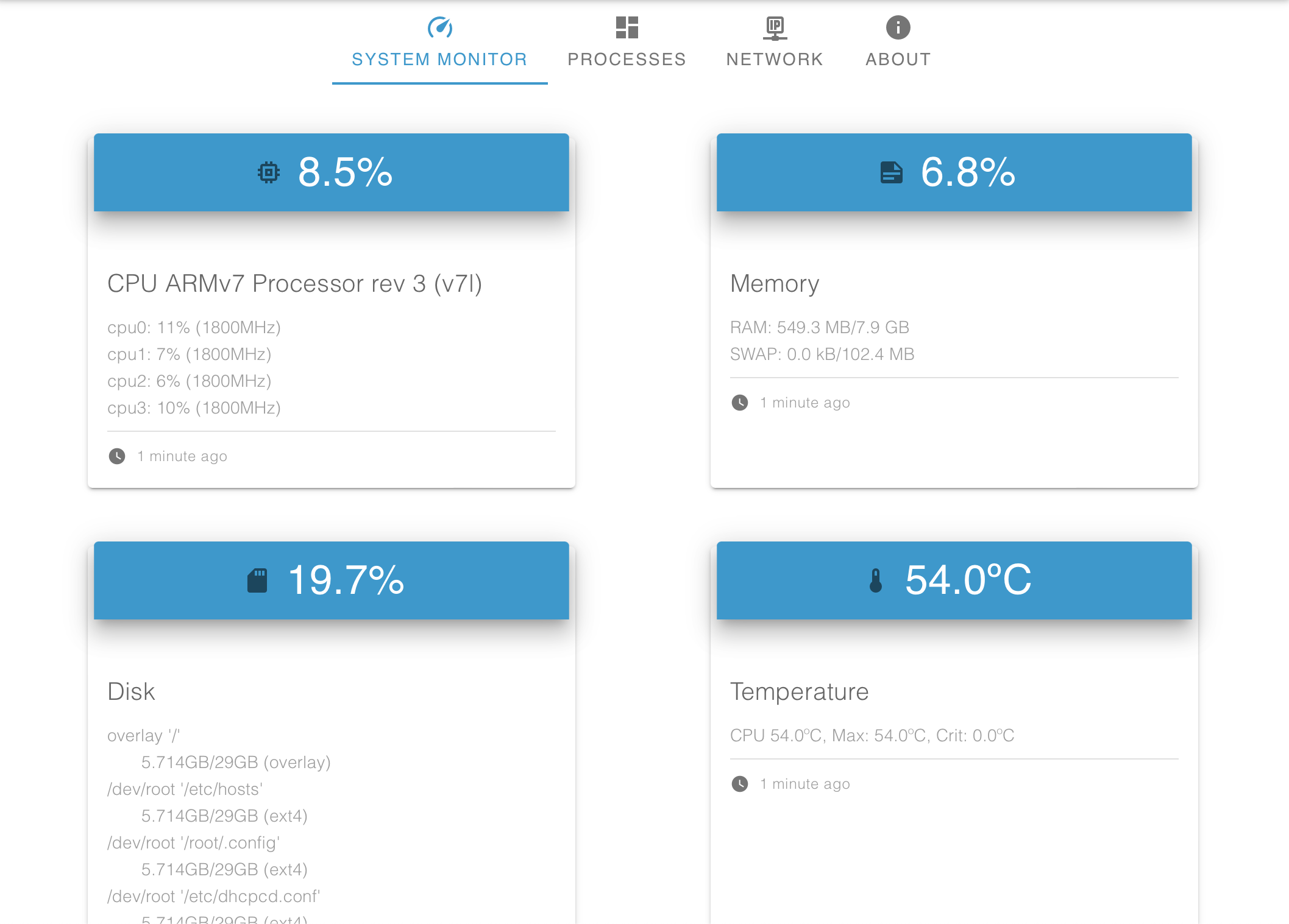 System Info Monitor